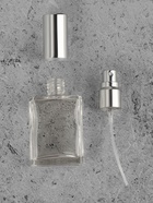 Флакон для парфюма, с распылителем, 15 мл, серебристый - Фото 4