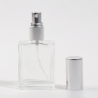 Флакон для парфюма, с распылителем, 15 мл, цвет серебристый - Фото 7