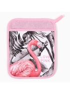 Набор подарочный LOVE PINK: прихватка-карман, полотенце, лопатка - Фото 6