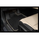 Коврики KVEST 3D в салон Lexus RX, 2015->, 4 шт. (полистар, бежевый, серый) - Фото 15
