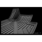 Коврики KVEST 3D в салон Lexus RX, 2015->, 4 шт. (полистар, черный, бежевый) - Фото 11