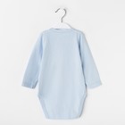 Боди для мальчика, цвет голубой, рост 62 см (40) - фото 34988274