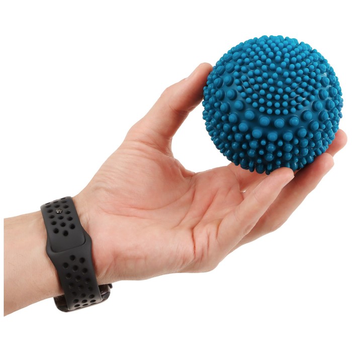 Мяч массажный, d=9 см, 140 г, цвета МИКС - фото 1910009913