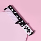 Расчёска фигурная «Милая панда», 14.5×3.5(±1) см - Фото 2