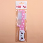 Расчёска фигурная «Кошечка», 14.5×3.5(±1) см - Фото 4