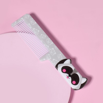 Расчёска фигурная «Енот», 14.5×3.5(±1) см