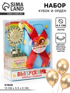 Кубок и орден на Выпускной «Выпускник детского сада», подарочный набор - Фото 1