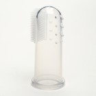 Детская зубная щетка массажер-прорезыватель «Первая», силиконовая, на палец, от 4 мес. - Фото 5