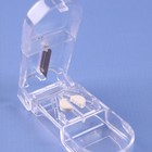 Набор таблетница с таблеторезкой, 4 секции, цвет МИКС - Фото 2