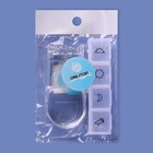 Набор таблетница с таблеторезкой, 4 секции, цвет МИКС - Фото 4