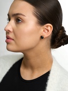 Серьги пусеты 12 пар One year, сердцем к сердцу, цветные в золоте - Фото 2