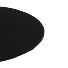 Коврик для мыши LuazON, подушка под руку, круглый, чёрный - Фото 3