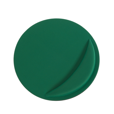 Коврик для мыши LuazON, подушка под руку, круглый, зеленый