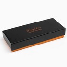 Зажигалка электронная с часами, компасом и фонарём, металл, в подарочной коробке - Фото 8