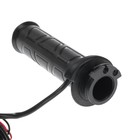 Ручки руля с подогревом, с регулятором, 12 В, посадка 22 мм, черный, набор 2 шт. - Фото 2