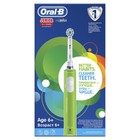 Электрическая зубная щётка Oral-B Pro D16.513.1 Junior, вращательная, 8800 об/мин, зелёная - Фото 2