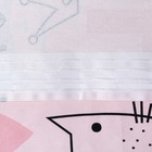 Штора портьерная «Этель» Little crown, 145×260 см, рогожка - Фото 4