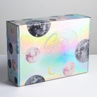 Коробка подарочная складная, упаковка, «Shine», 30,5 х 22 х 9,5 см - фото 6275702