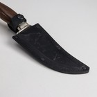 Нож «Мустанг» с мельхиоровыми гардами, рукоять-орех, сталь 65х13 - Фото 6