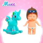 Пупс «Саша» с качалкой, МИКС - Фото 8