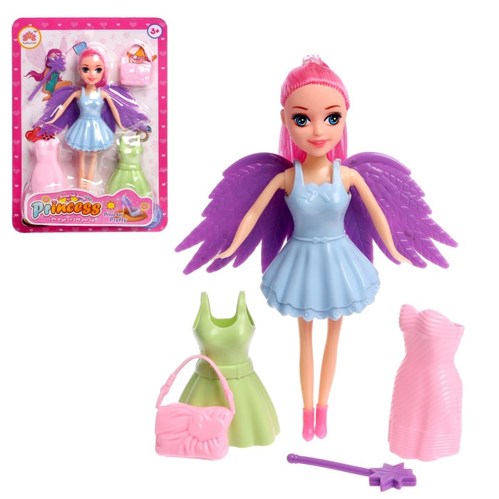 Кукла сказочная «Фея» с аксессуарами, МИКС 46632