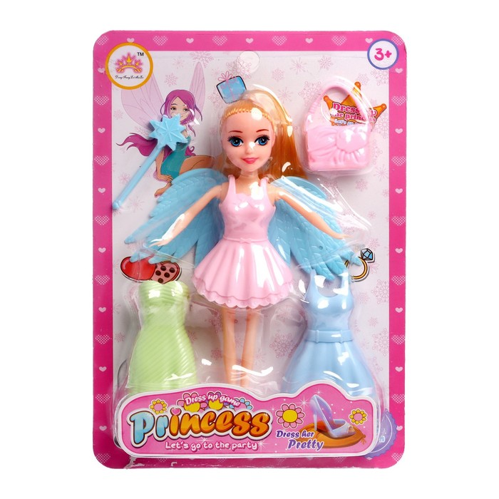 Кукла сказочная «Фея» с аксессуарами, МИКС 46632