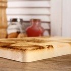 Доска из массива кедра «Кошка», прямоугольная, 18 × 28 см №187 - фото 24451982