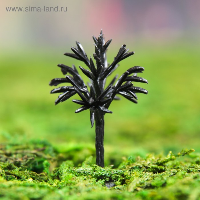 Декор для создания миниатюр (деревья) "Ствол дерева - шар" 30 мм - Фото 1