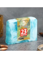 Мыло косметическое «Добропаровъ», «С днём защитника отечества» голубая лагуна, 80 г - Фото 3