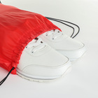 Мешок для обуви на шнурке, TEXTURA, цвет красный - фото 7652215