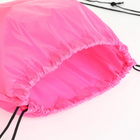 Мешок для обуви на шнурке, TEXTURA, цвет розовый - Фото 3