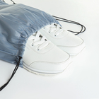 Мешок для обуви на шнурке, TEXTURA, цвет серый - фото 7532844