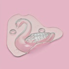 Молд для заливки шоколада 3D «Лебедь», пластик, 13×4.7×14.5 см, прозрачный - Фото 3