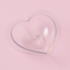 Набор молдов Доляна «Сердца», 3 шт., 11.2×10.5×9.5 / 9×7.7×6.5 / 7×5.5×4.5 см, пластик, прозрачный - Фото 4