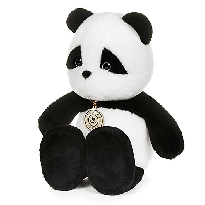 Панда fluffy Heart, 35 см. Панда 35см МТ-mrt081910-35s fluffy Heart. Мягкая игрушка "Панда", 25 см. Панда fluffy Heart, 25 см.