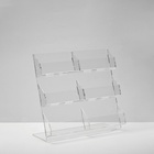 Подставка для визиток, 6 мест, 19×19×9.5 см, оргстекло 2 мм - Фото 4