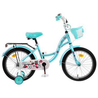 Велосипед 18" Graffiti Premium Girl RUS, цвет бирюзовый