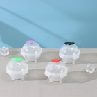 Набор форм для льда «Шар большой», 4 шт, d=6,5 см, цвет МИКС - фото 24420731