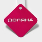 Набор совков Доляна, 3 шт., 15.5×5.5×2.5 / 18.7×6.7×3 / 22.1×8×3.1 см, белые - Фото 8