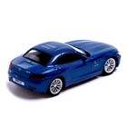 Машина металлическая BMW Z4, 1:43, цвет синий - Фото 3