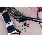 Резинка ажурная бельевая, 11 мм, 10±1 м, чёрная - Фото 2