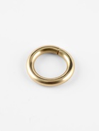 Кольца для сумок, d=12 мм, толщина - 3 мм, 10 шт., цвет золотой - Фото 2