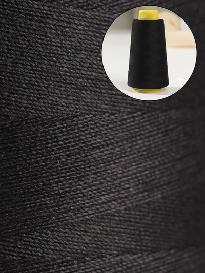 Нитки 40/2, 2700 м, чёрные