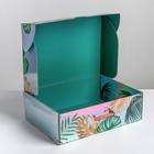 Коробка подарочная складная, упаковка, «Gift», 30,5 х 22 х 9,5 см - фото 6276161