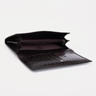 Кошелёк женский на кнопке, цвет коричневый - Фото 3