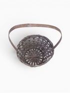 Корзина плетёная, бамбук, d=13xH9.5/28 см, серый - Фото 7