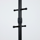 Вешалка напольная (НВК/B), 60×60×180 см, цвет чёрный - Фото 2