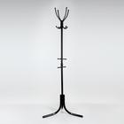 Вешалка напольная «Комфорт» (ВК4/Ч), 60×60×180 см, чёрная - Фото 6