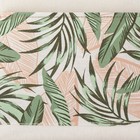 Кармашек текстильный «Тропики», 2 отделения, 41×20 см 4624837