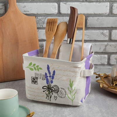 Текстильная корзинка «Бабушка», 20.5×16×14.5 см